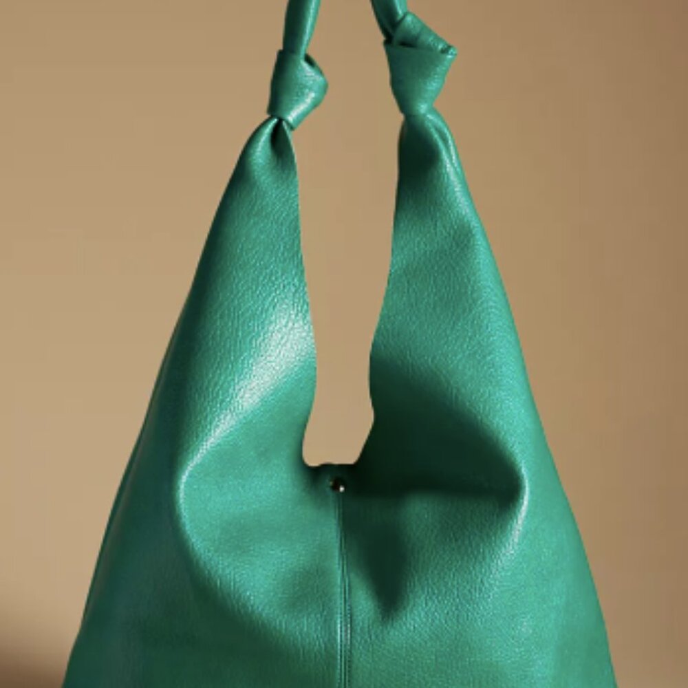 NWT Anthropologie Love Knot Slouchy Bag